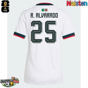 Meksiko Roberto Alvarado #25 Vieraspaita Naisten MM-kisat 2026 Lyhythihainen